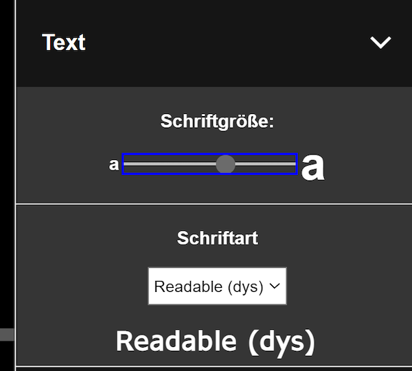 image-thorium-font-settings