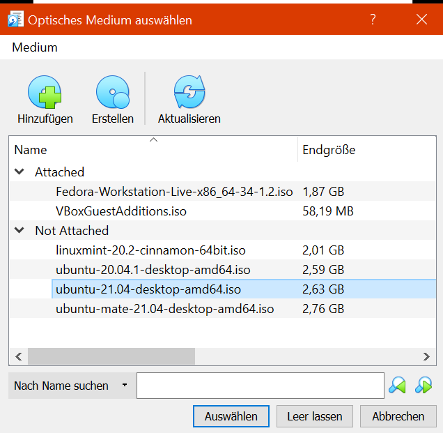 VirtualBox-neue-VM Bild