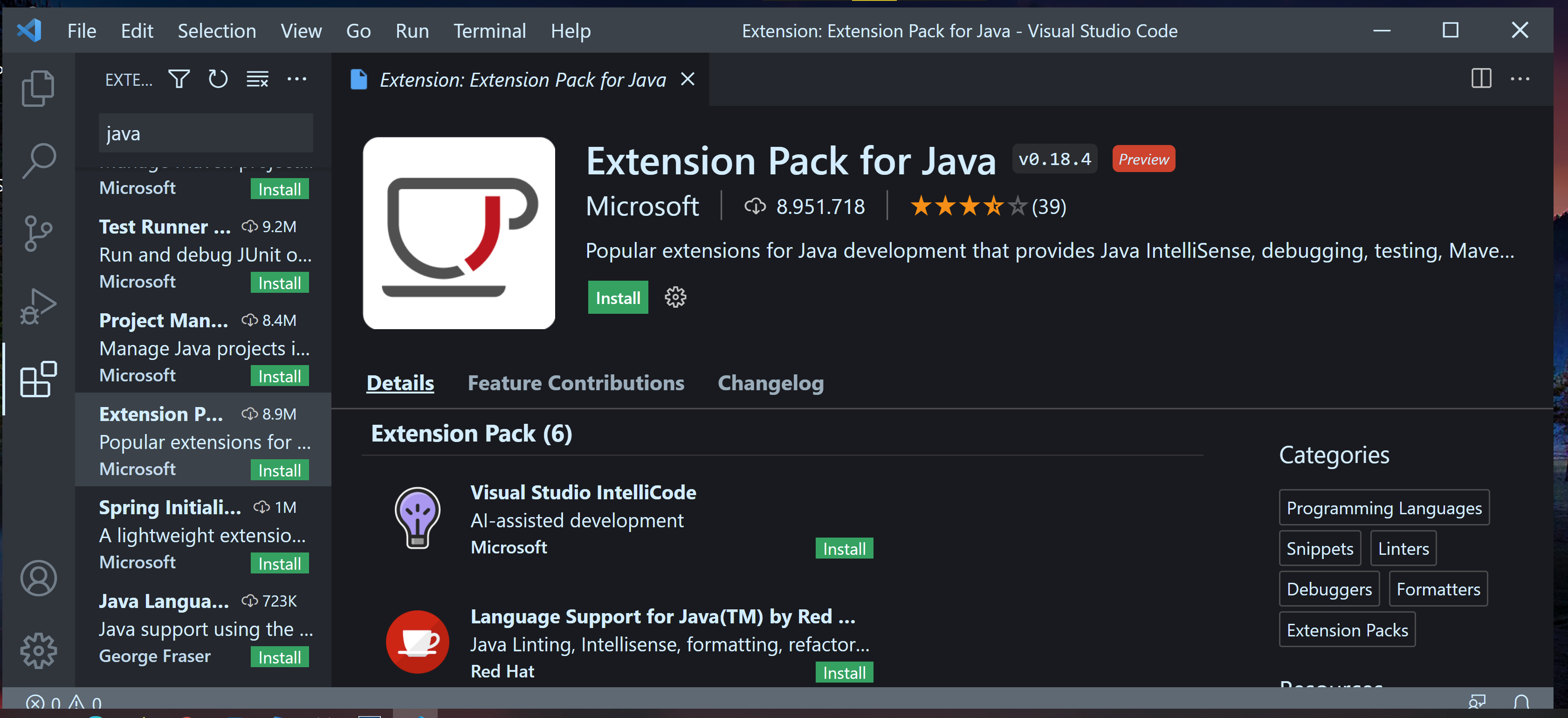 image-java-extension